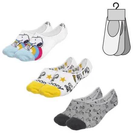 Snoopy Star dospělé tajné ponožky balení 36/40 fotografii produktu