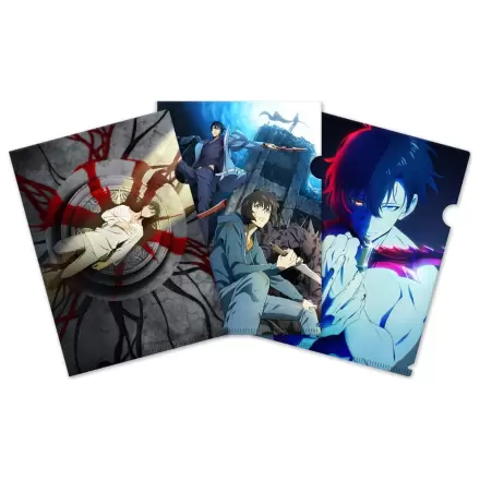 Solo Leveling Clearfile 3-Set fotografii produktu