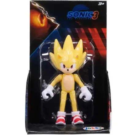 Sonic 3 The Movie Super Sonic figurka 7cm fotografii produktu