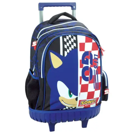 Sonic Champion Racer Premium pojízdná školní taška, taška 42 cm fotografii produktu