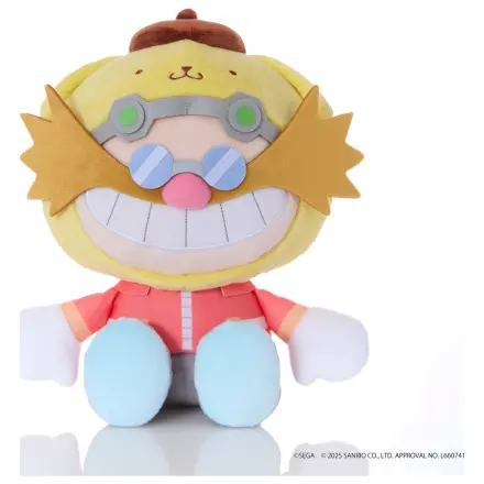Sonic & Friends X Sanrio Dr. Eggman X Pompompurin plyšová hračka 24 cm fotografii produktu