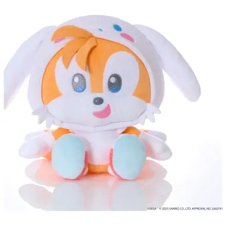 Sonic & Friends x Sanrio Tails x Cinnamoroll plyšová hračka 24 cm fotografii produktu