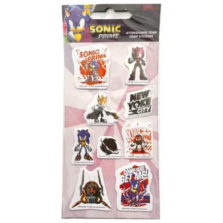 Sonic New Yoke Puffy houbový samolepkový set fotografii produktu