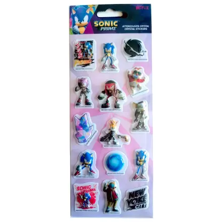 Sonic Prime bublinkové samolepky fotografii produktu