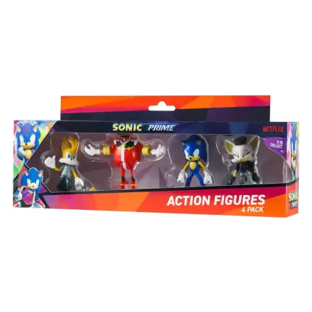 Sonic Prime akční figurka 4-Pack S1 7 cm fotografii produktu