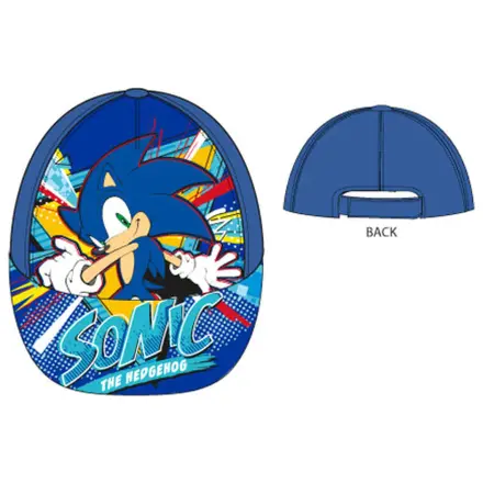 Sonic Ring Runner modrá dětská baseballová čepice 54 cm fotografii produktu