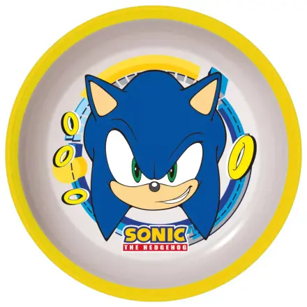 Sonic Rings protiskluzový mikropřehluboký talíř fotografii produktu