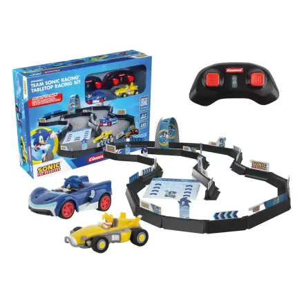 Sonic the Hedgehog RC auto na dálkové ovládání 1/43 2.4GHz sada na stolní závodění fotografii produktu