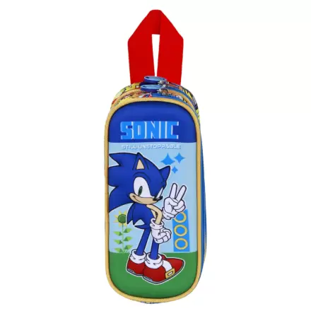 Sonic The Hedgehog 3D dvojité pouzdro na tužky fotografii produktu