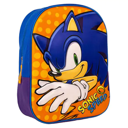 Sonic The Hedgehog 3D batoh 31 cm termékfotója