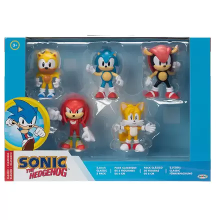 Sonic the Hedgehog balení 5 figurek 6 cm termékfotója