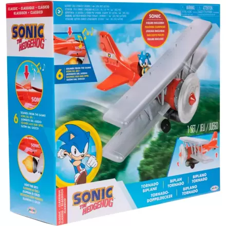 Sonic - The Hedgehog Mini Figurka Hrací set dvouplošník 6 cm termékfotója