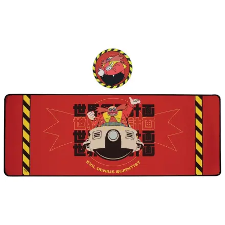 Sonic - The Hedgehog podložka na stůl a sada podtácků Dr. Eggman fotografii produktu