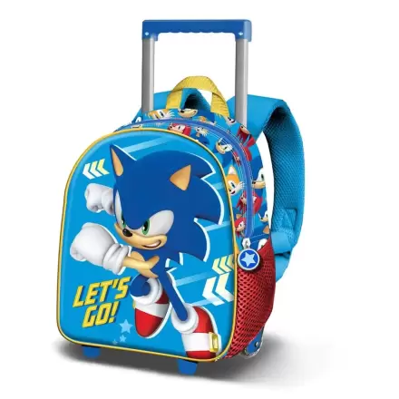 Sonic The Hedgehog Go 3D trolley 39 cm termékfotója