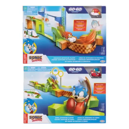 Sonic - The Hedgehog Go Go Racers Mini Figure Playset Odpalovací rampy Sonic & Knuckles fotografii produktu