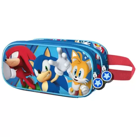 Sonic the Hedgehog Heroes double 3D penál fotografii produktu