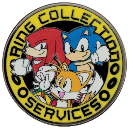 Sonic - The Hedgehog pin odznak Sonic, Tails, Knuckles limitovaná edice fotografii produktu