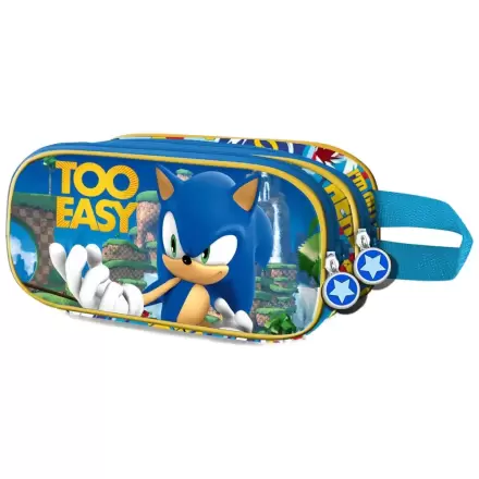 Sonic the Hedgehog Easy double 3D penál fotografii produktu
