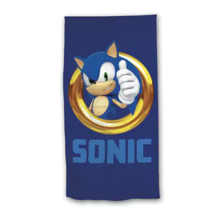 Sonic the Hedgehog bavlněná Plážová osuška termékfotója