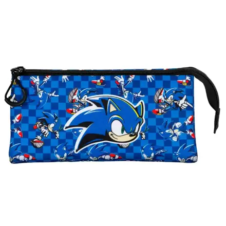 Sonic the Hedgehog Plus Action trojitý penál fotografii produktu
