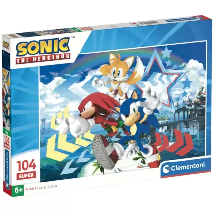 Sonic the Hedgehog puzzle 104 dílků termékfotója