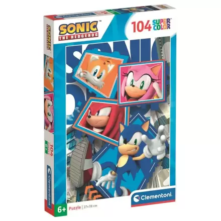 Sonic the Hedgehog puzzle 104 dílků fotografii produktu