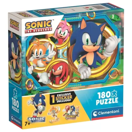 Puzzle Sonic the Hedgehog 180 dílků fotografii produktu