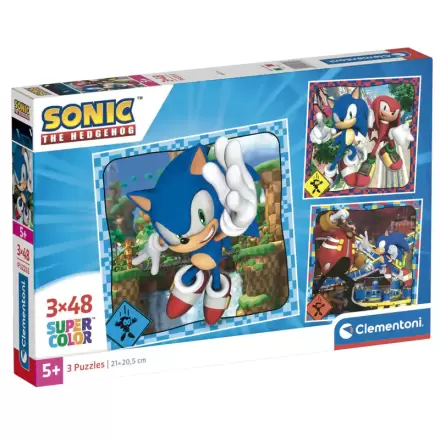 Puzzle Sonic the Hedgehog 3x48 dílků termékfotója