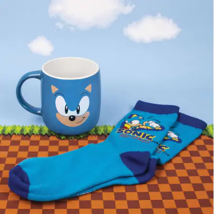 Sonic the Hedgehog Hrnek a Sada Ponožek Sonic fotografii produktu