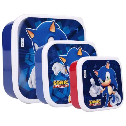 Sonic the Hedgehog Sada boxů na svačinu Sonic Fresh Bites fotografii produktu