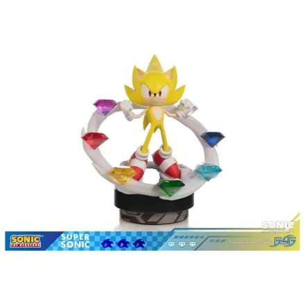 Sonic The Hedgehog Sonic Frontiers resinová socha Super Sonic 45 cm fotografii produktu