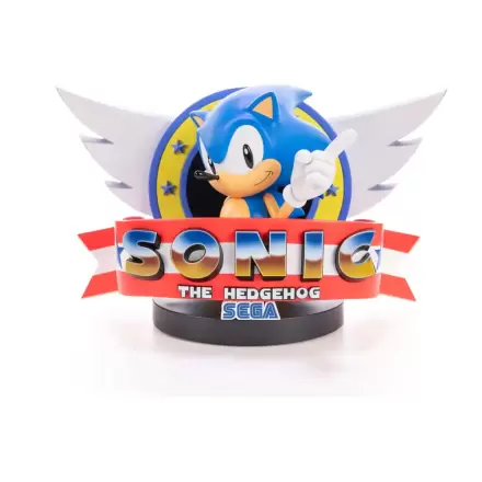 Sonic the Hedgehog Soška Sonic Title Screen 21 cm fotografii produktu