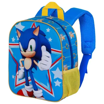 Sonic the Hedgehog Hvězdný 3D batoh 31cm fotografii produktu
