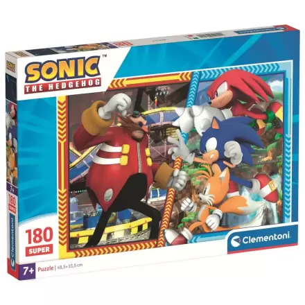 Sonic the Hedgehog super puzzle 180 dílků fotografii produktu