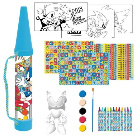 Sonic The Hedgehog pastelky s omalovánkami fotografii produktu