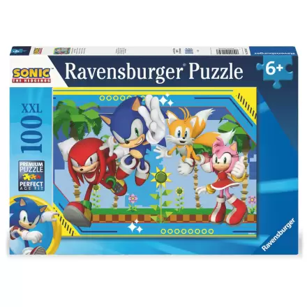 Sonic the Hedgehog XXL puzzle 100 dílků fotografii produktu