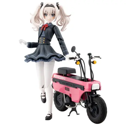 Sousai Shojo Teien Plastiková modelová stavebnice 1/10 Emma Koishikawa Nocturne s Honda AB12 Motocompo 14 cm fotografii produktu