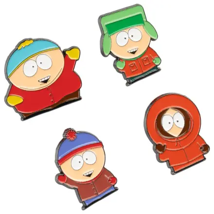South Park sada 4 odznaků fotografii produktu
