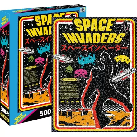 Space Invaders Puzzle (500 dílků) fotografii produktu