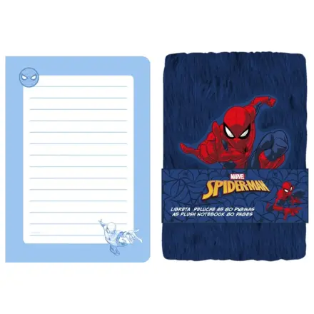 Marvel Spiderman A5 plyšový zápisník fotografii produktu