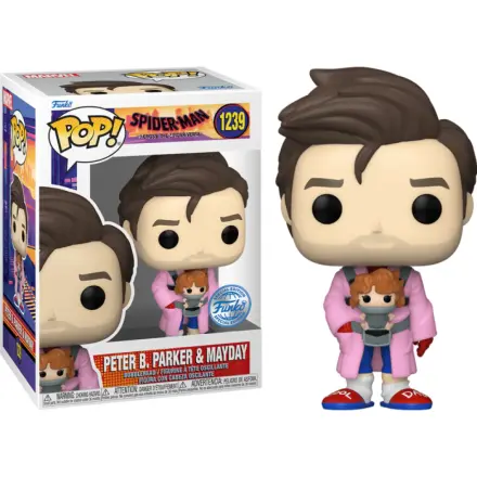 Spider-Man: Across the Spider-Verse Funko POP! vinylová figurka Peter B. Parker & Mayday 9 cm fotografii produktu