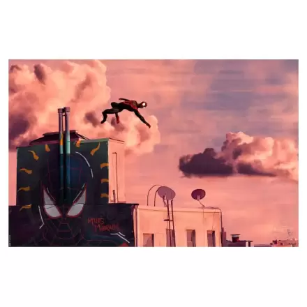 Spider-Man Art Print Miles Morales 30 x 46 cm - bez rámu fotografii produktu