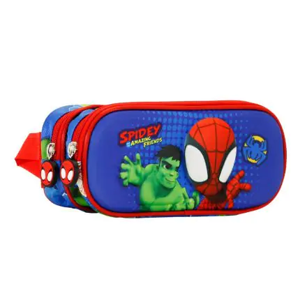 Marvel Spiderman Circles dvojitý 3D penál termékfotója