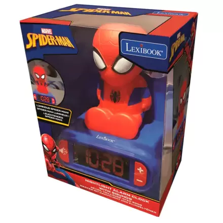 Marvel Spiderman Digital 3D budík fotografii produktu