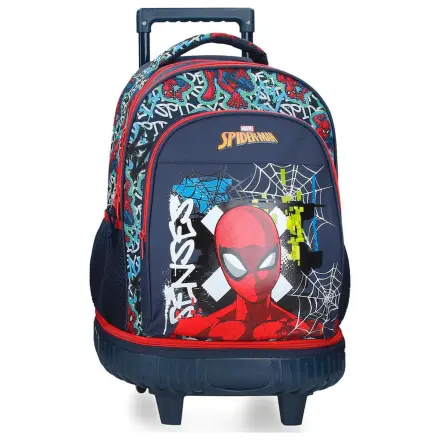 Marvel Spiderman Graffiti kompaktní kufr na kolečkách 43 cm, vysouvací fotografii produktu