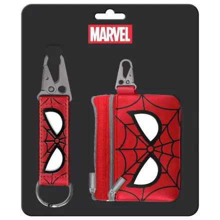 Marvel Spiderman klíčenka + peněženka set fotografii produktu