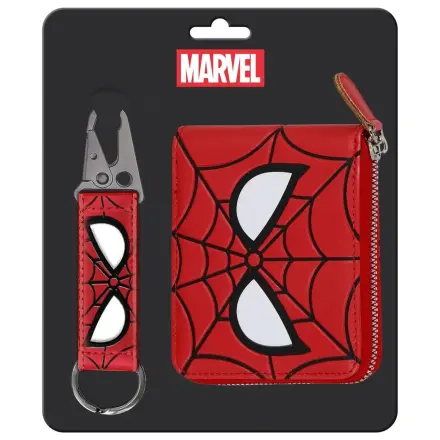 Marvel Spiderman klíčenka + peněženka set fotografii produktu