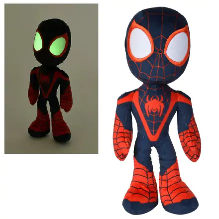 Marvel Plyšová Figurka Svítící Ve Tmě Oči Miles Morales 25 cm termékfotója