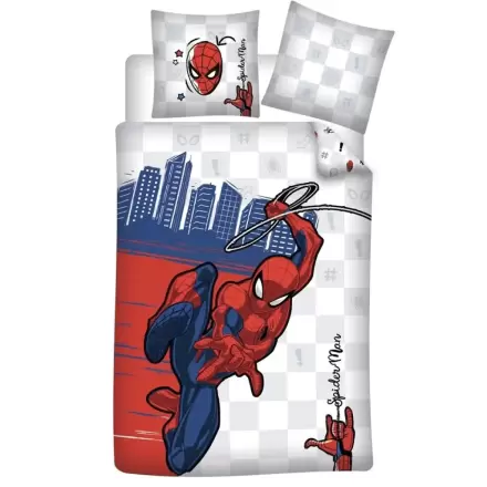 Marvel Spiderman bavlněný povlak na peřinu do postele 90cm fotografii produktu