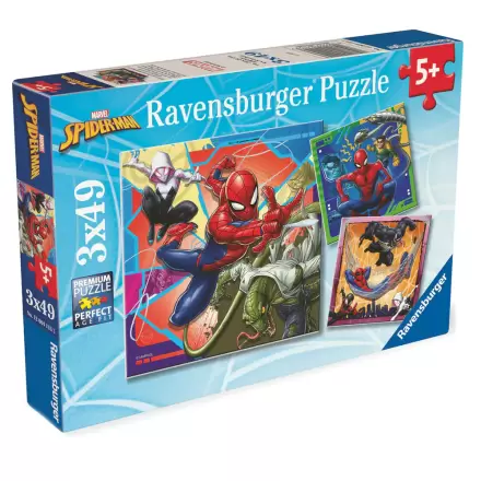 Marvel Spiderman puzzle 3x39 dílků fotografii produktu